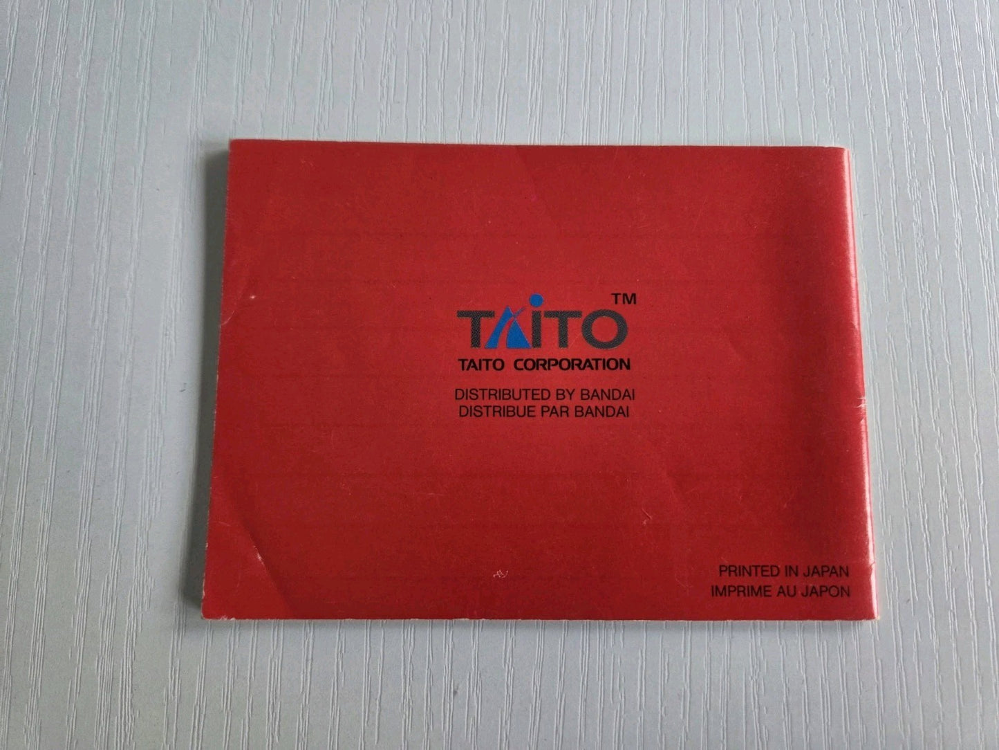 Nintendo Game Boy Classic Chase H.Q. Spielanleitung Instruction Booklet FAH