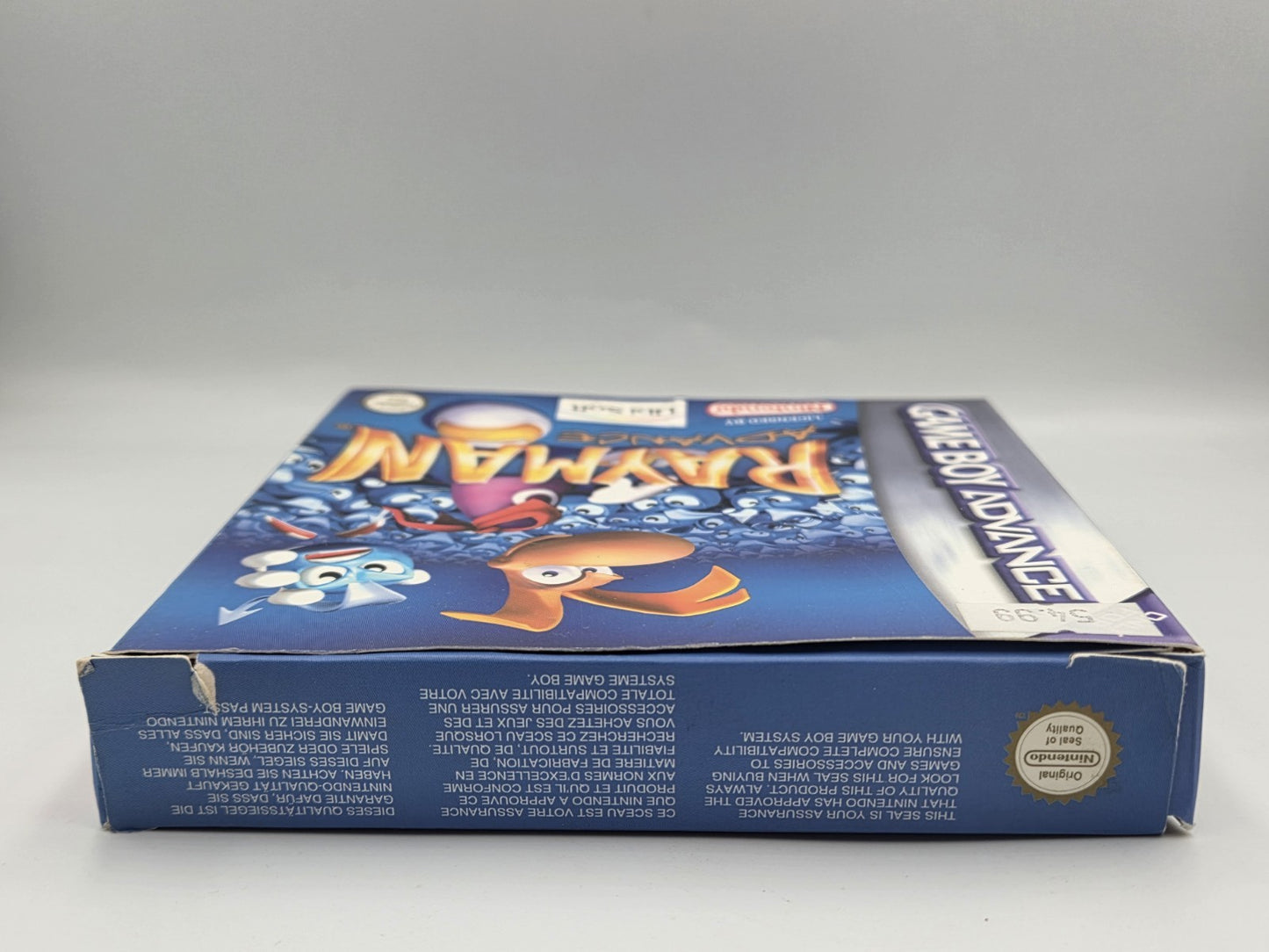 Nintendo Game Boy Advance Rayman Advance mit OVP und Anleitung EUR