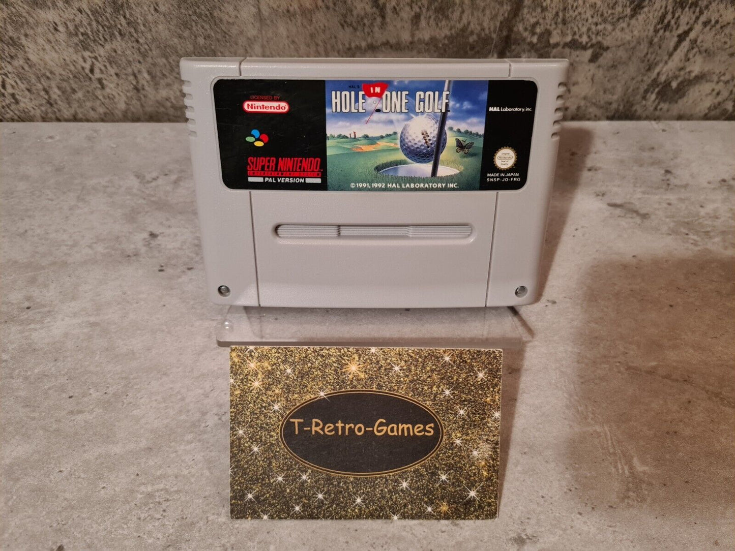 SNES Super Nintendo Hole in One Golf Modul FRG - T-Retro-Games
