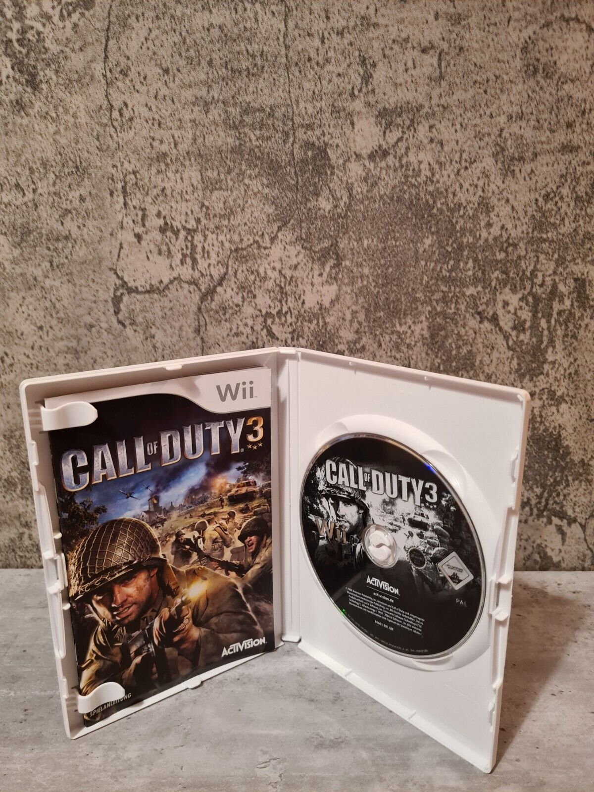 Nintendo Wii Spiel Call of Duty 3 mit OVP und Anleitung NOE - T-Retro-Games