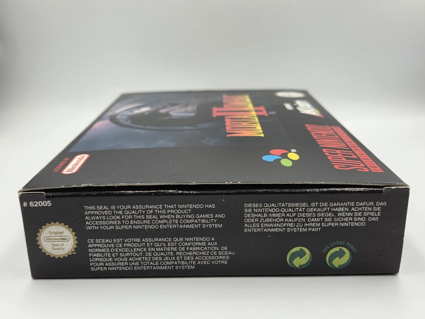 SNES Super Nintendo Mortal Kombat II 2 mit OVP und Anleitung EUR