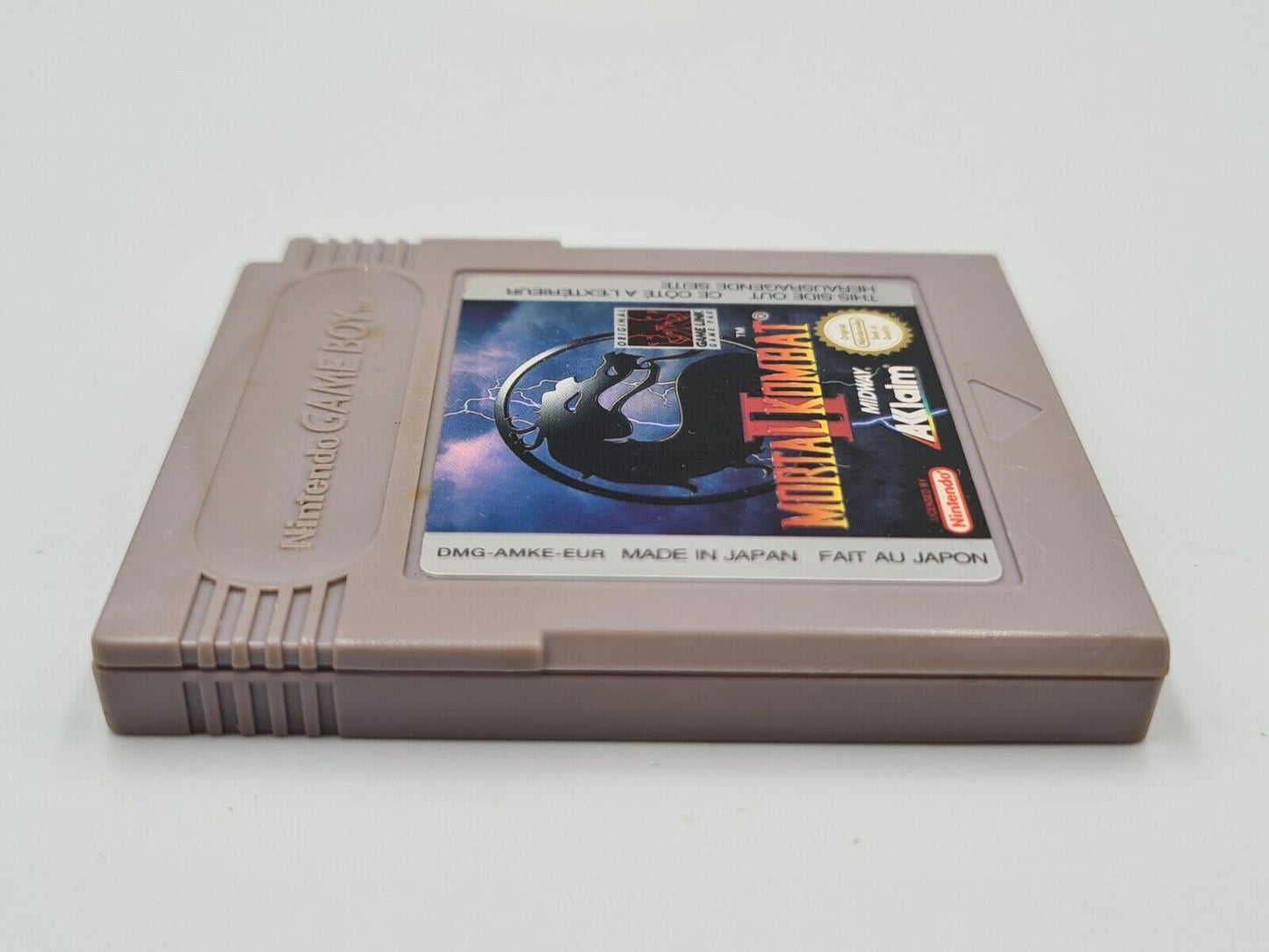 Nintendo Game Boy Classic Spiel Mortal Kombat II 2 Modul EUR - T-Retro-Games