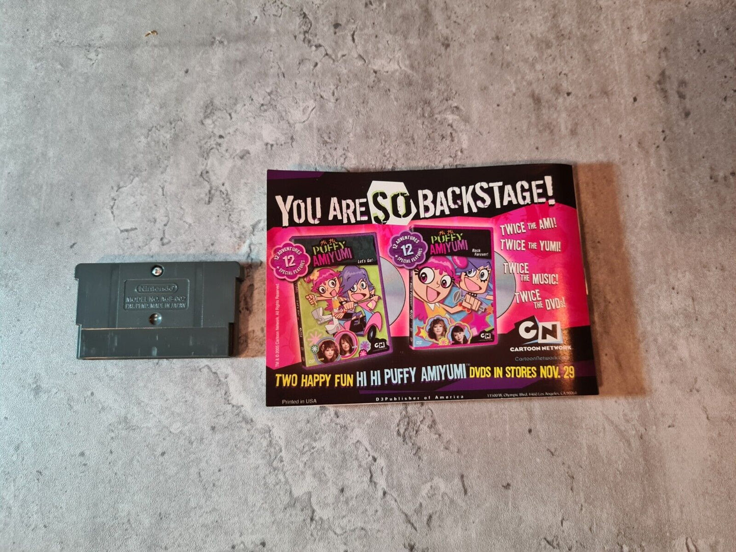 Nintendo Gameboy Advance Puffy AmiYumi Kaznapped mit OVP und Anleitung USA - T-Retro-Games