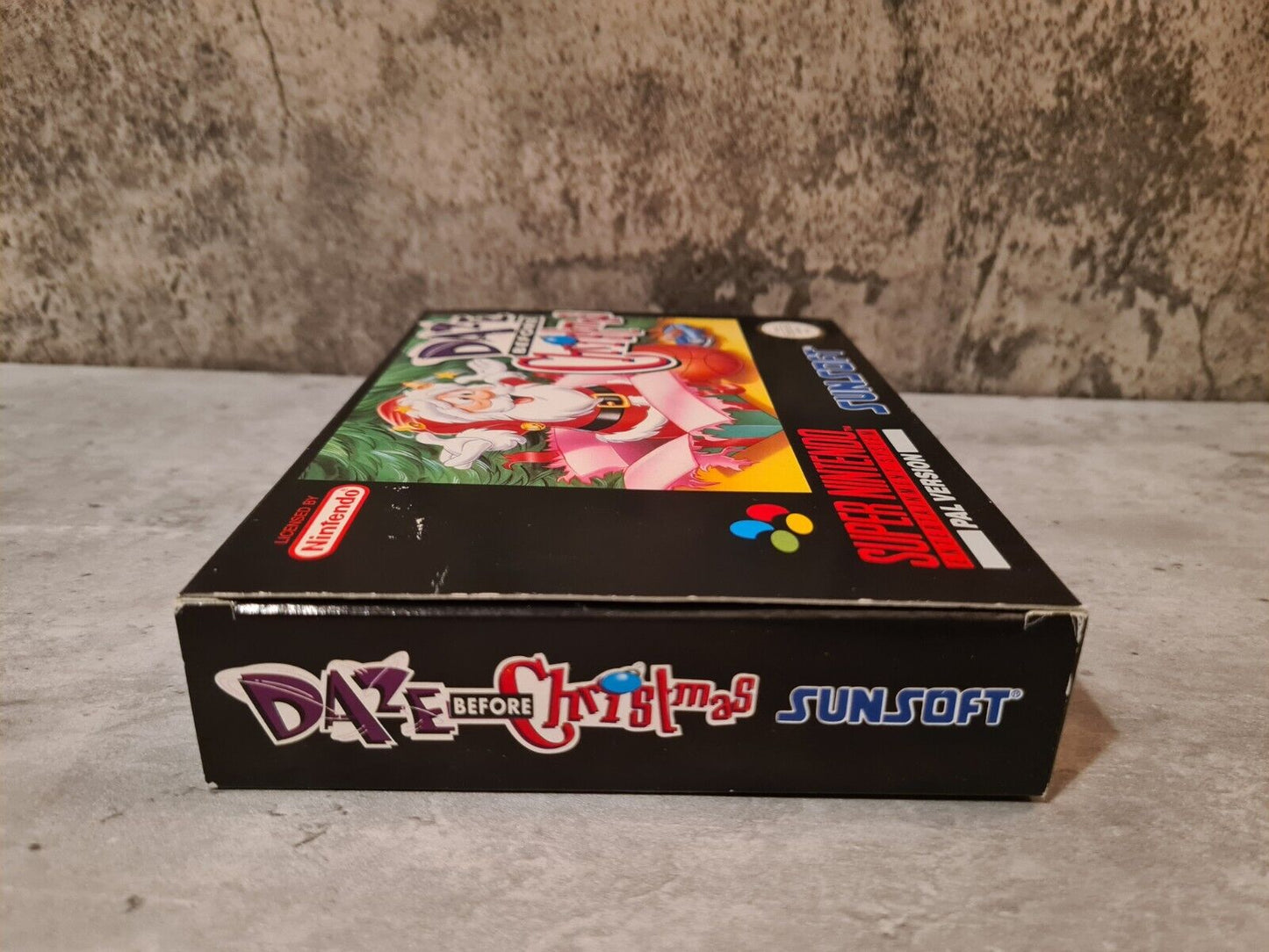 SNES Super Nintendo Daze Before Christmas mit OVP und Anleitung NOE - T-Retro-Games