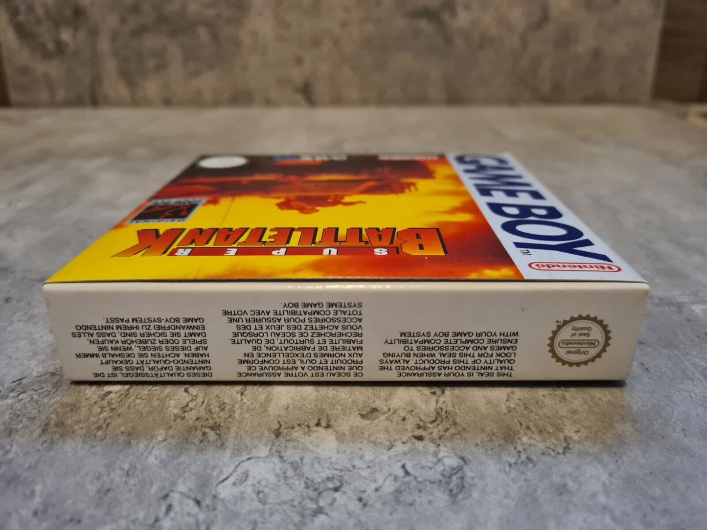 Game Boy Classic Spiel Super Battletank EUR New Old Stock Unbenutzt