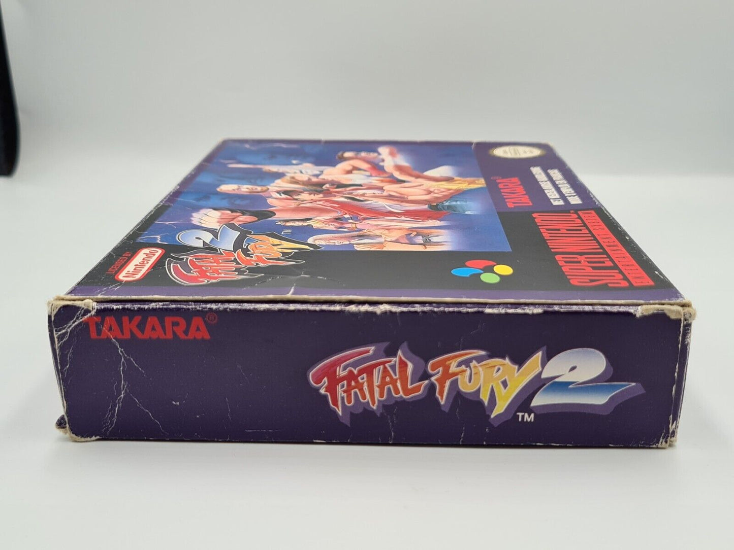 SNES Super Nintendo Fatal Fury 2 mit OVP und Anleitung FAH - T-Retro-Games