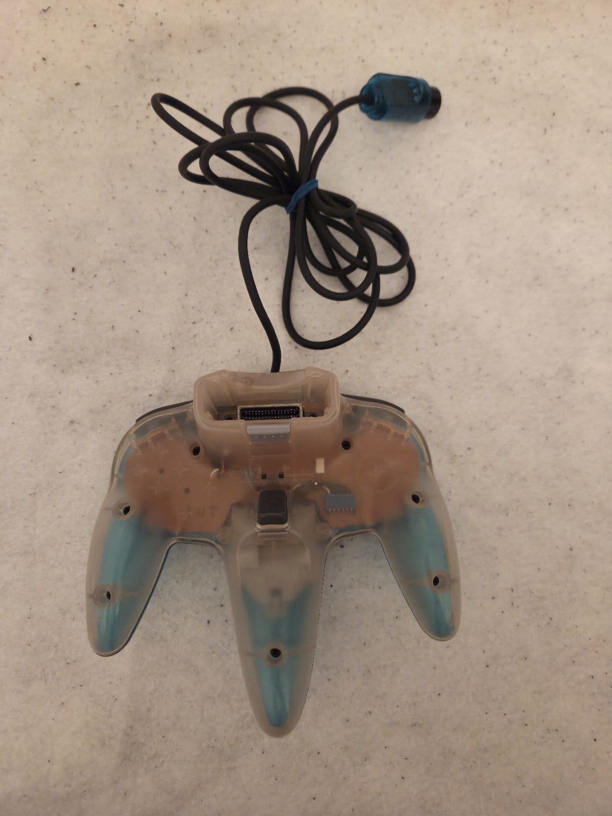 N64 Nintendo 64 Clear Blue Konsole Console OVP