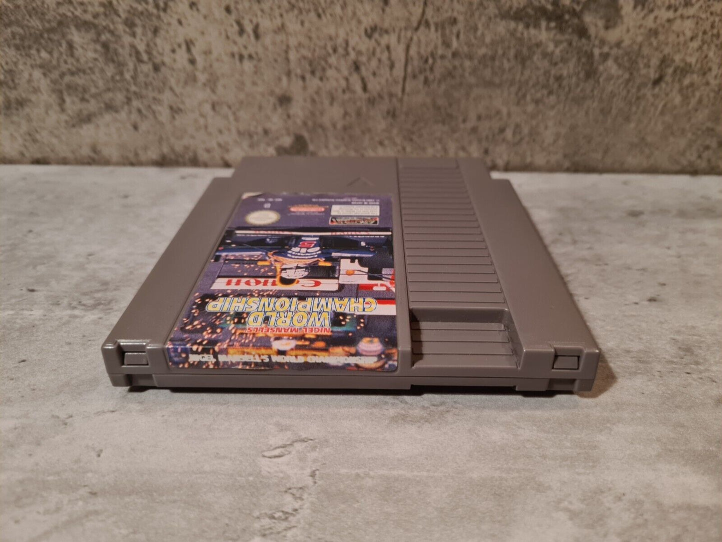 Nintendo NES Nigel Mansell's World Championship mit OVP und Anleitung NOE - T-Retro-Games