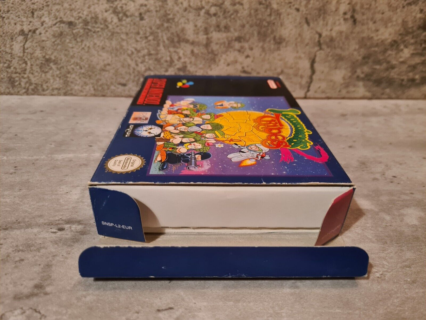 SNES Super Nintendo Lemmings 2 Tribes mit OVP und Anleitung EUR - T-Retro-Games