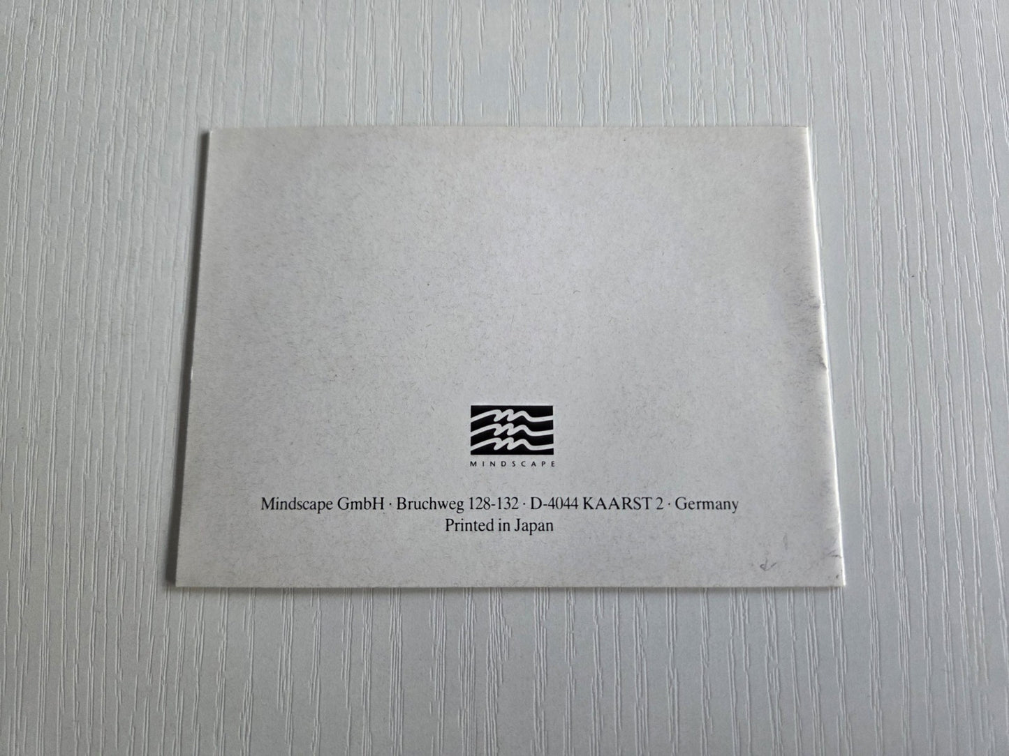 Nintendo Game Boy Classic Marble Madness Spielanleitung Instruction Booklet NOE