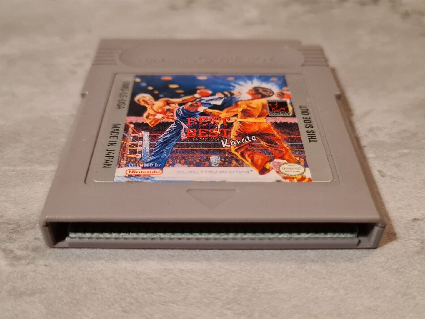 Nintendo Game Boy Classic Spiel Best of The Best Championship Karate Modul USA - T-Retro-Games