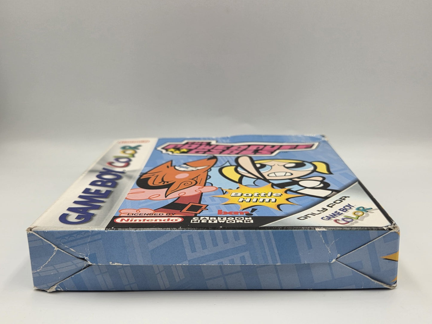 Nintendo Game Boy Color The Powerpuff Girls Battle Him mit OVP und Anleitung UKV