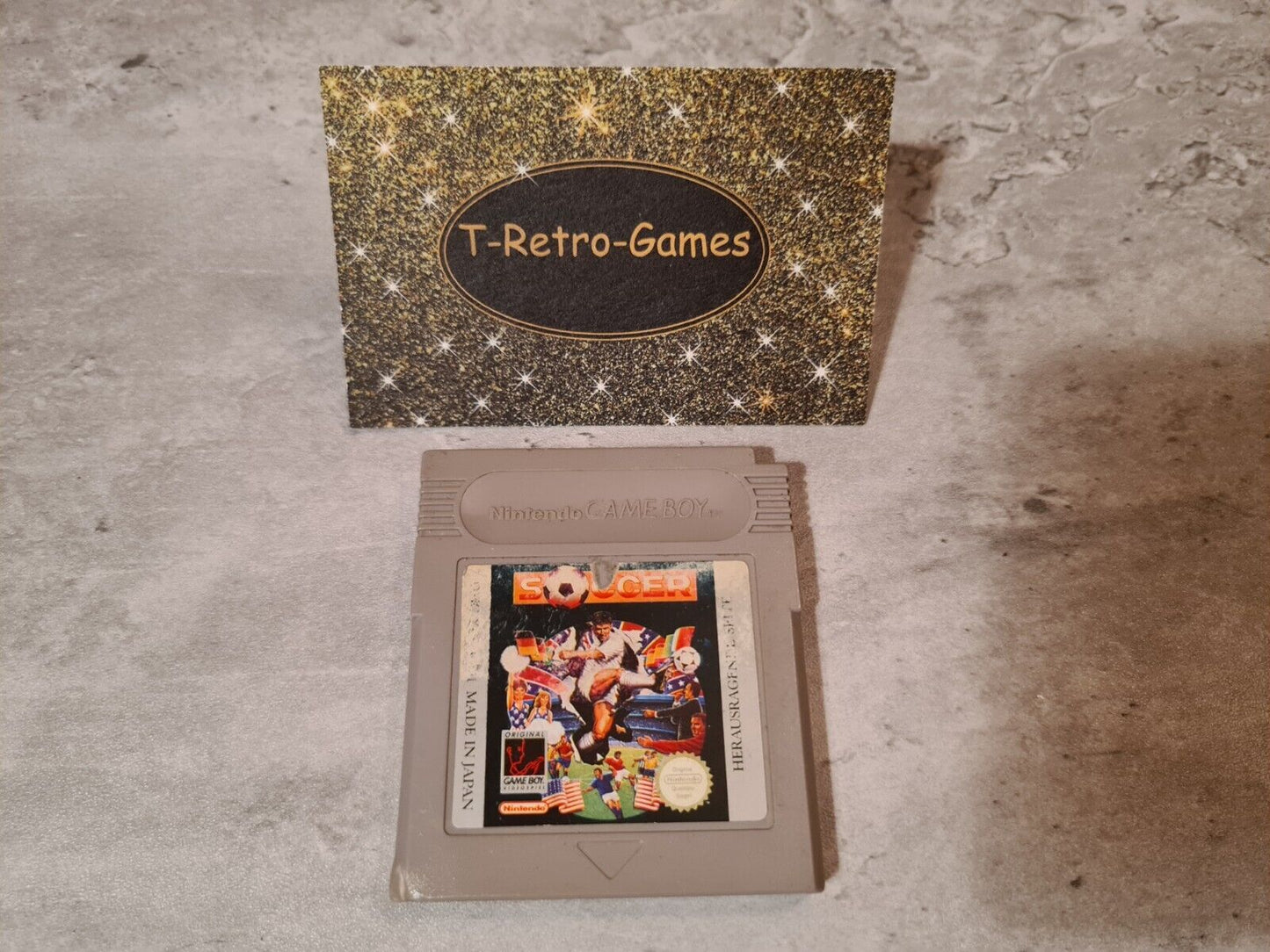 Nintendo Gameboy Classic Spiel Soccer Modul NOE - T-Retro-Games