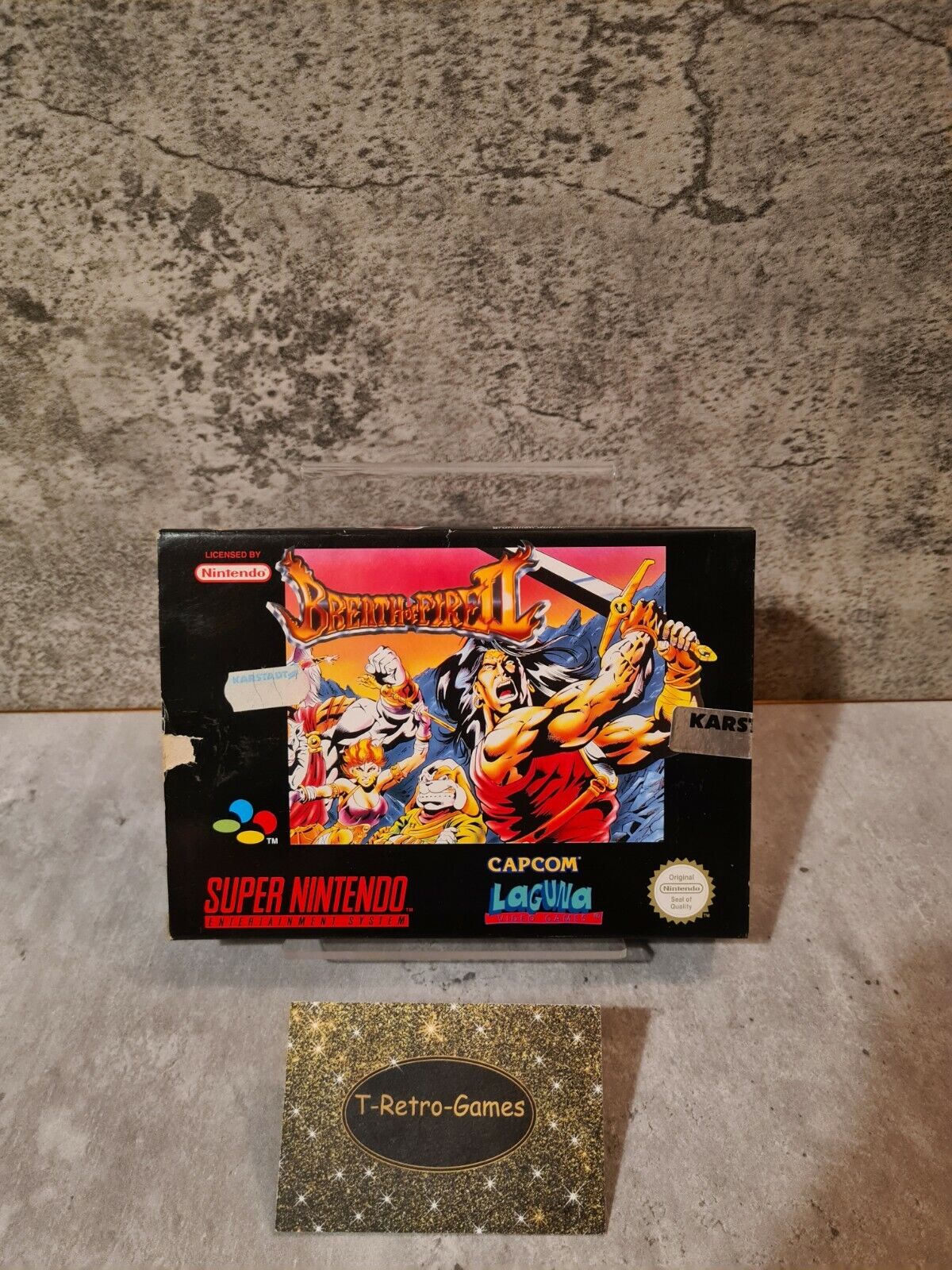 SNES Super Nintendo Breath of Fire II mit OVP und Anleitung EUR - T-Retro-Games