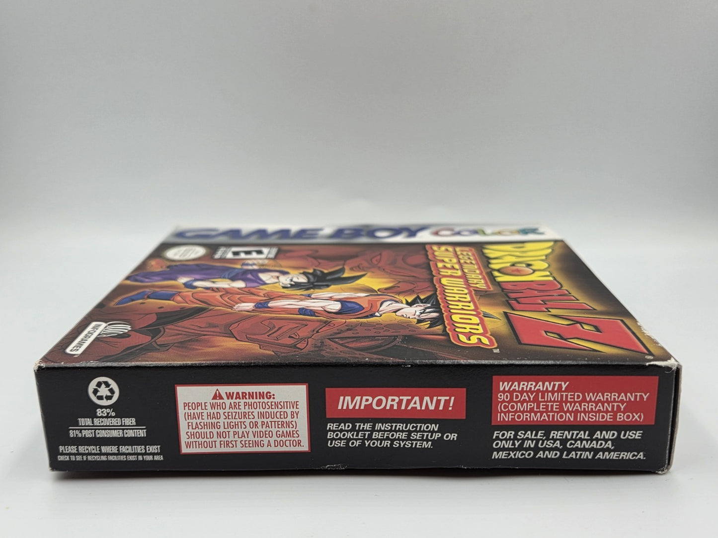 Game Boy Color DragonBall Z Legendary Super Warriors mit OVP und Anleitung USA
