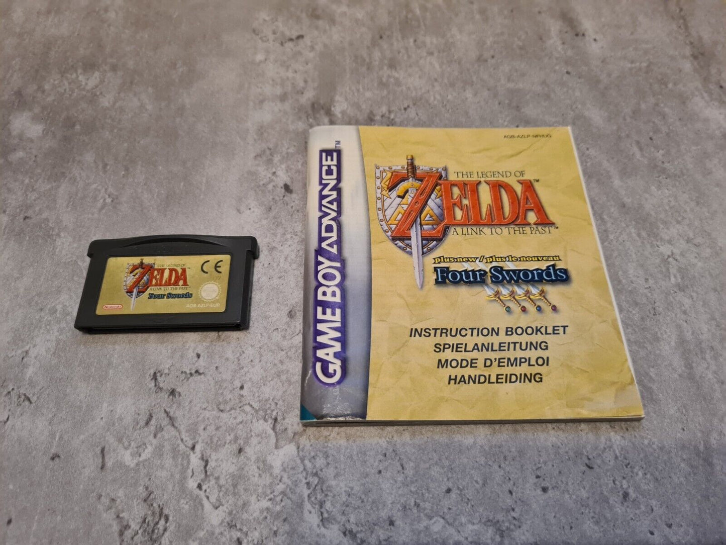 Nintendo Gameboy Advance The Legend of Zelda Four Swords mit OVP + Anleitung EUR - T-Retro-Games