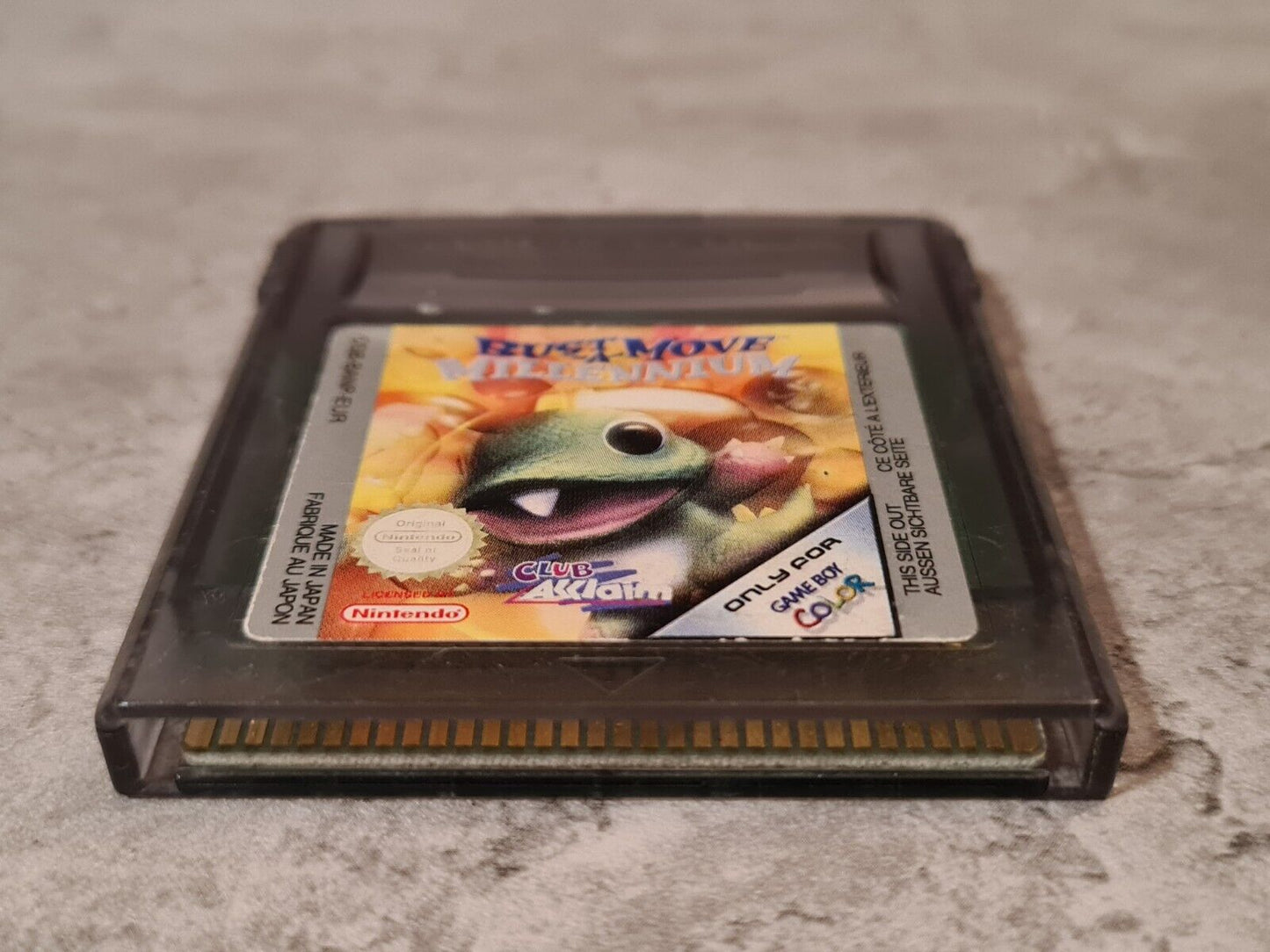 Nintendo Game Boy Color Spiel Bust-A-Move Millennium EUR Modul - T-Retro-Games