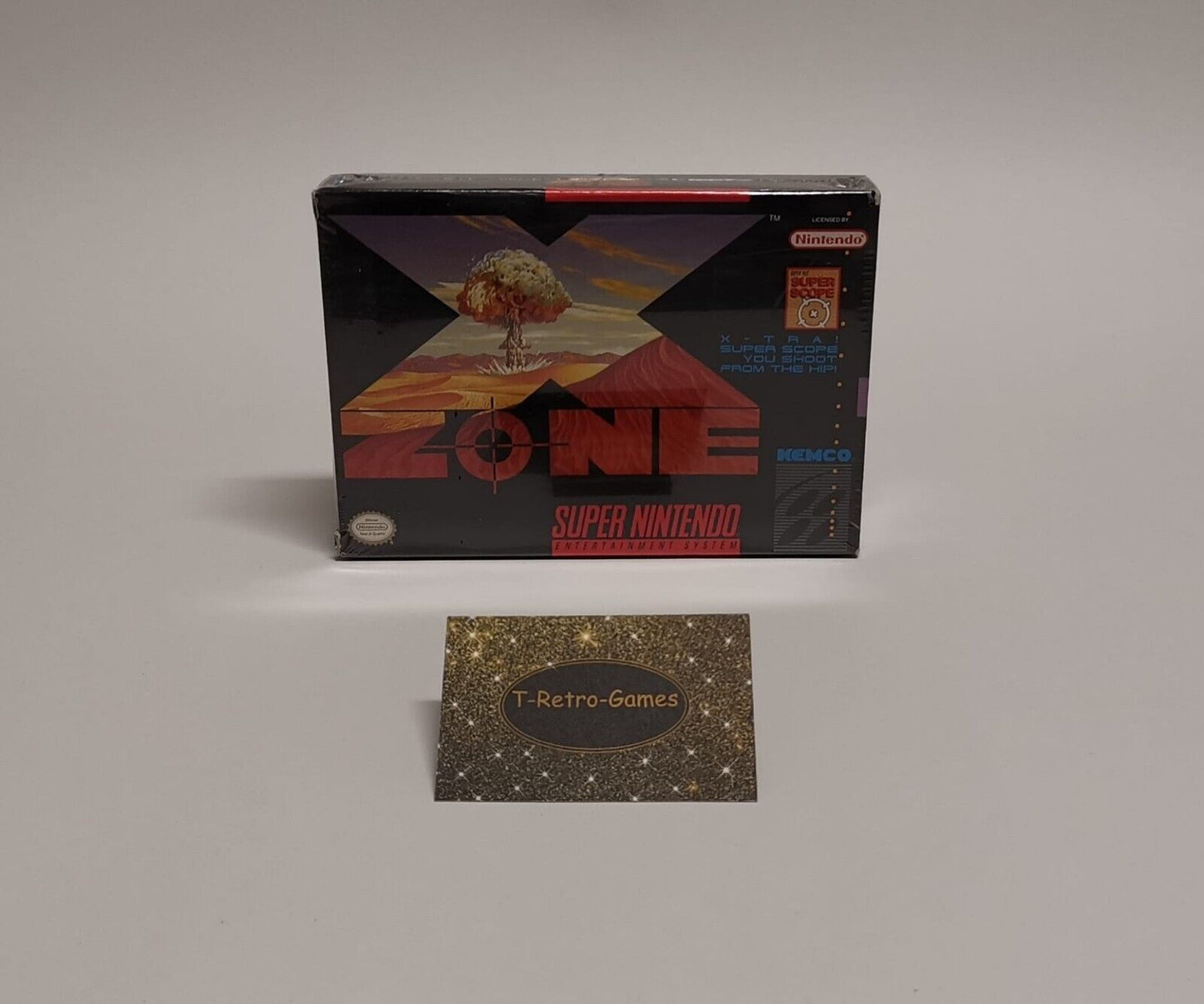SNES Super Nintendo X-Zone - NEU - New - Sealed OVP - NTSC USA - T-Retro-Games