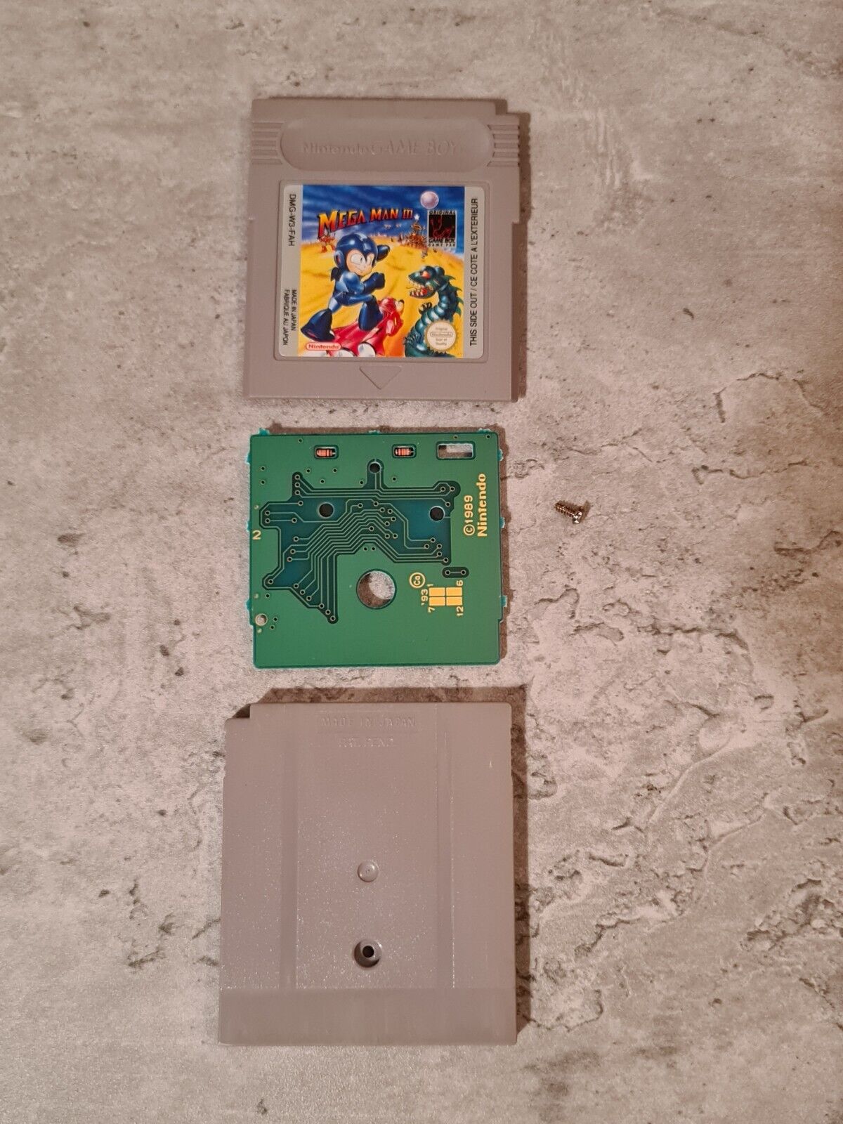 Nintendo Game Boy Classic Spiel Mega Man III Modul FAH - T-Retro-Games