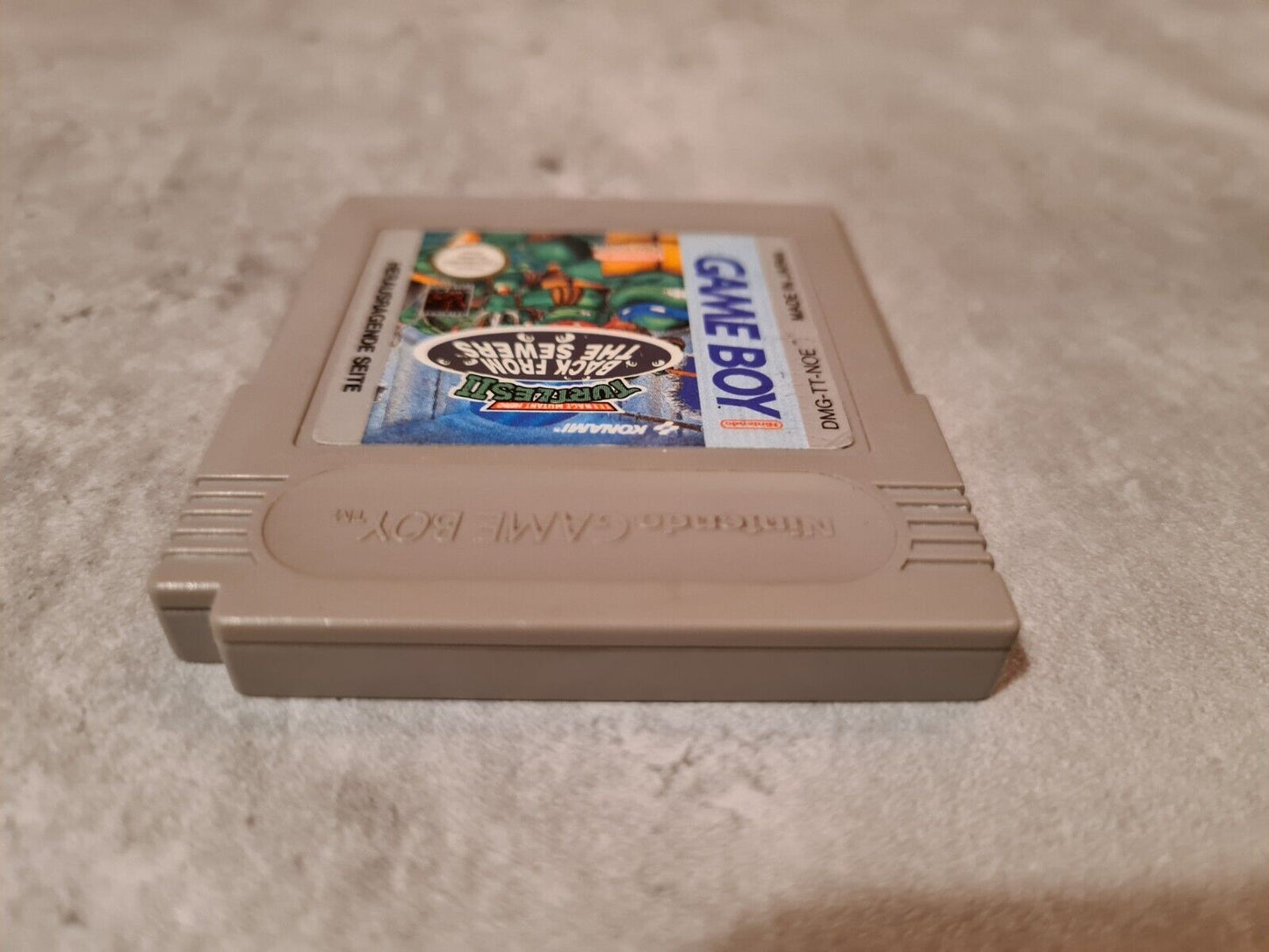 Nintendo Gameboy Classic Spiel Turtles II Back from The Sewers Modul NOE - T-Retro-Games