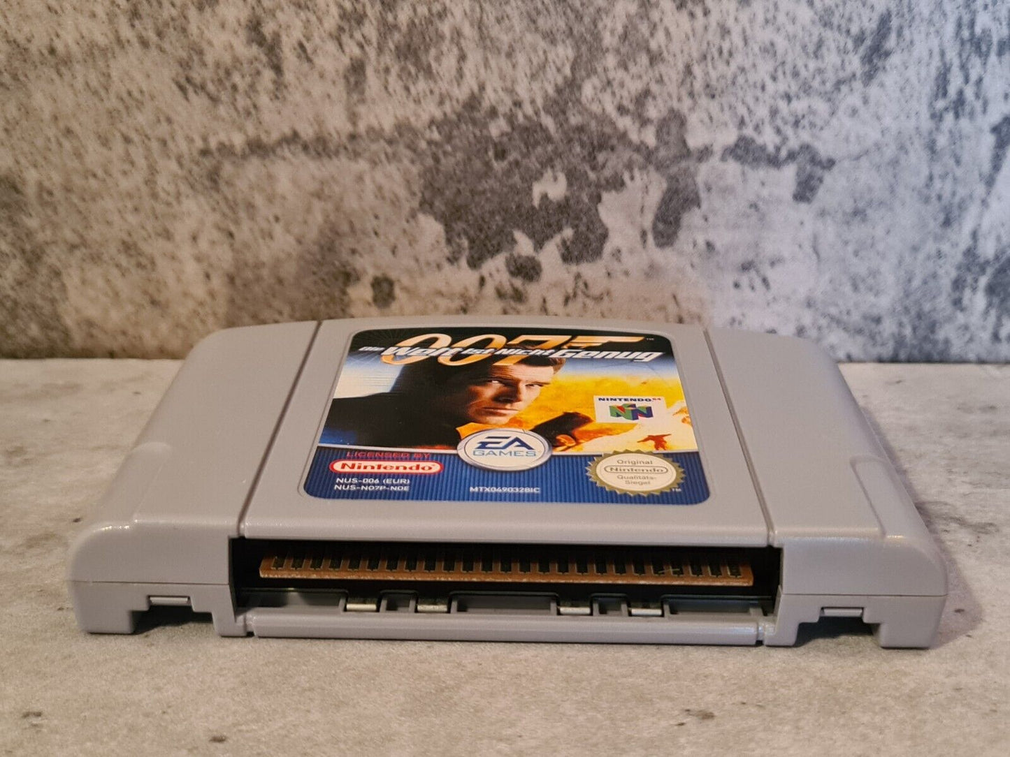 N64 Nintendo 64 007 Die Welt Ist Nicht Genug NOE Modul - T-Retro-Games