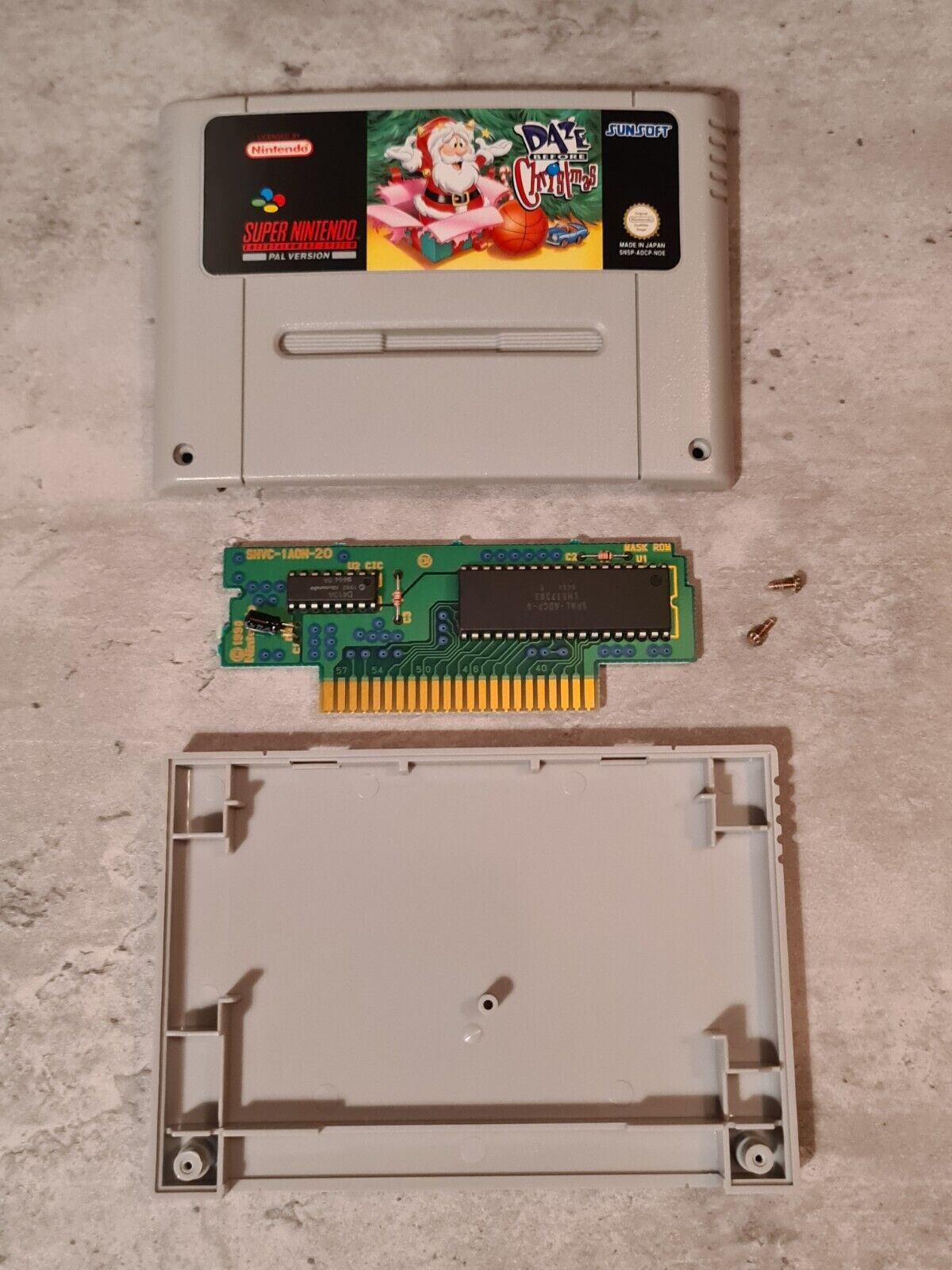 SNES Super Nintendo Daze Before Christmas mit OVP und Anleitung NOE - T-Retro-Games