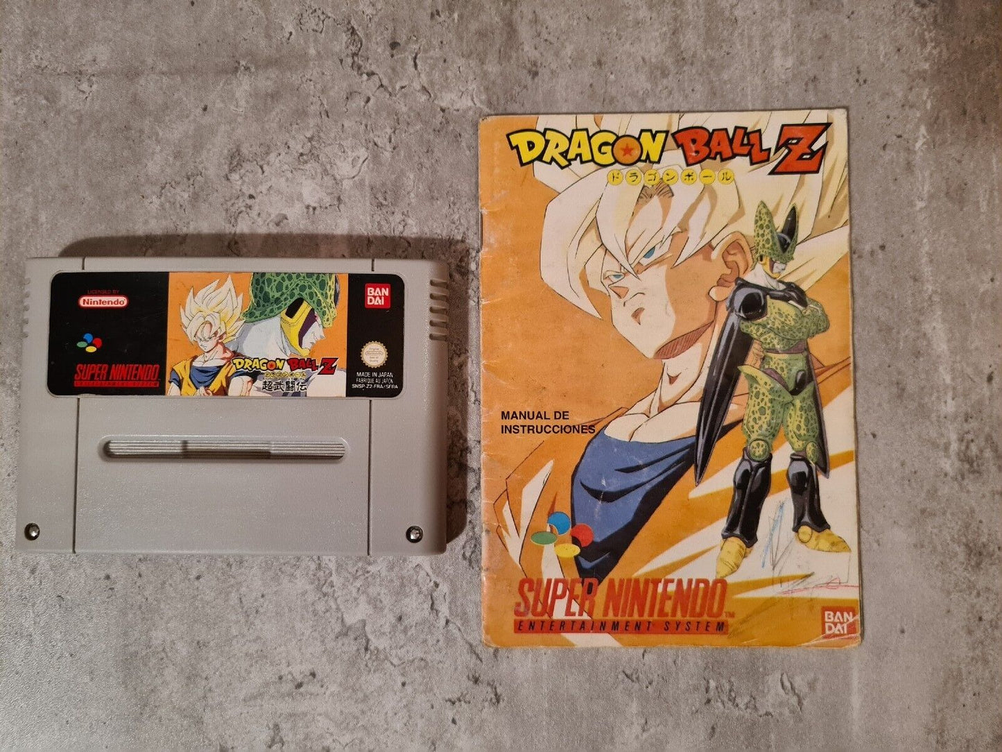 SNES Super Nintendo Dragon Ball Z Botuden mit OVP und Anleitung FRA/ESP - T-Retro-Games