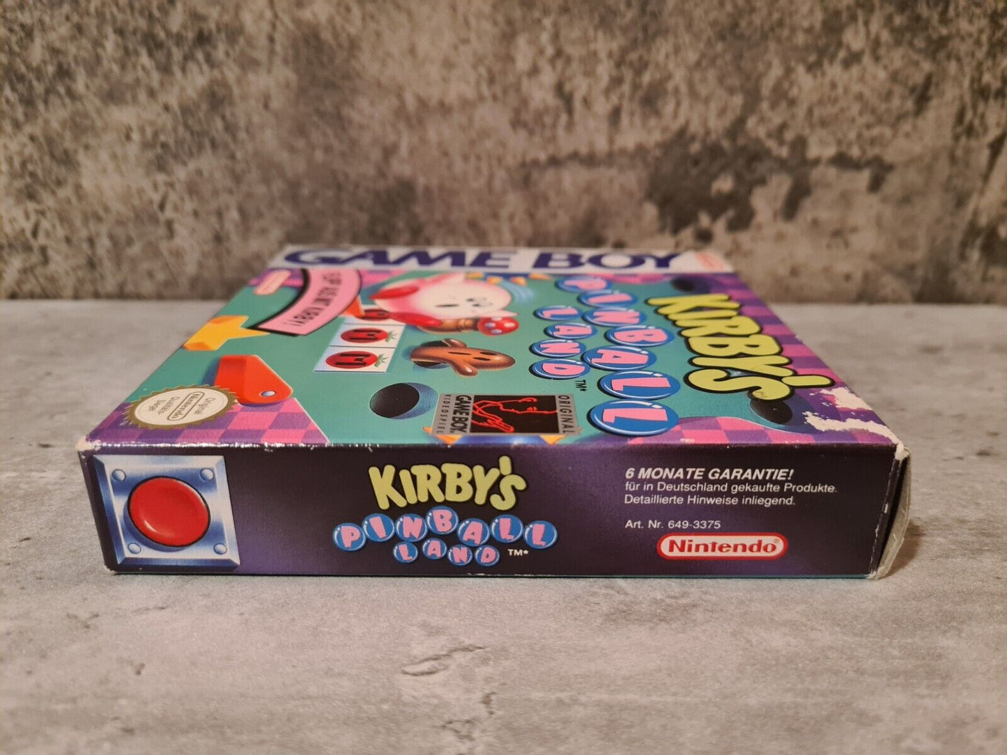 Nintendo Game Boy Classic Kirby's Pinball Land mit OVP und Anleitung NOE - T-Retro-Games