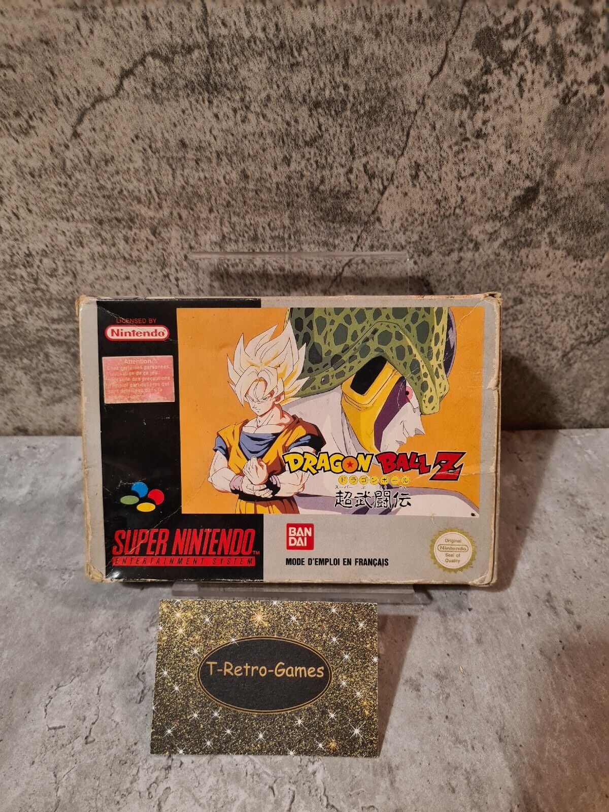 SNES Super Nintendo Dragon Ball Z Botuden mit OVP und Anleitung FRA/ESP - T-Retro-Games