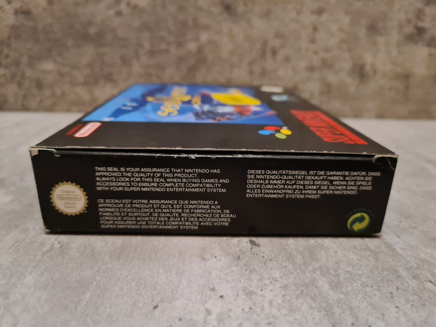 SNES Super Nintendo Sea Quest DSV mit OVP und Anleitung + Poster EUR - T-Retro-Games