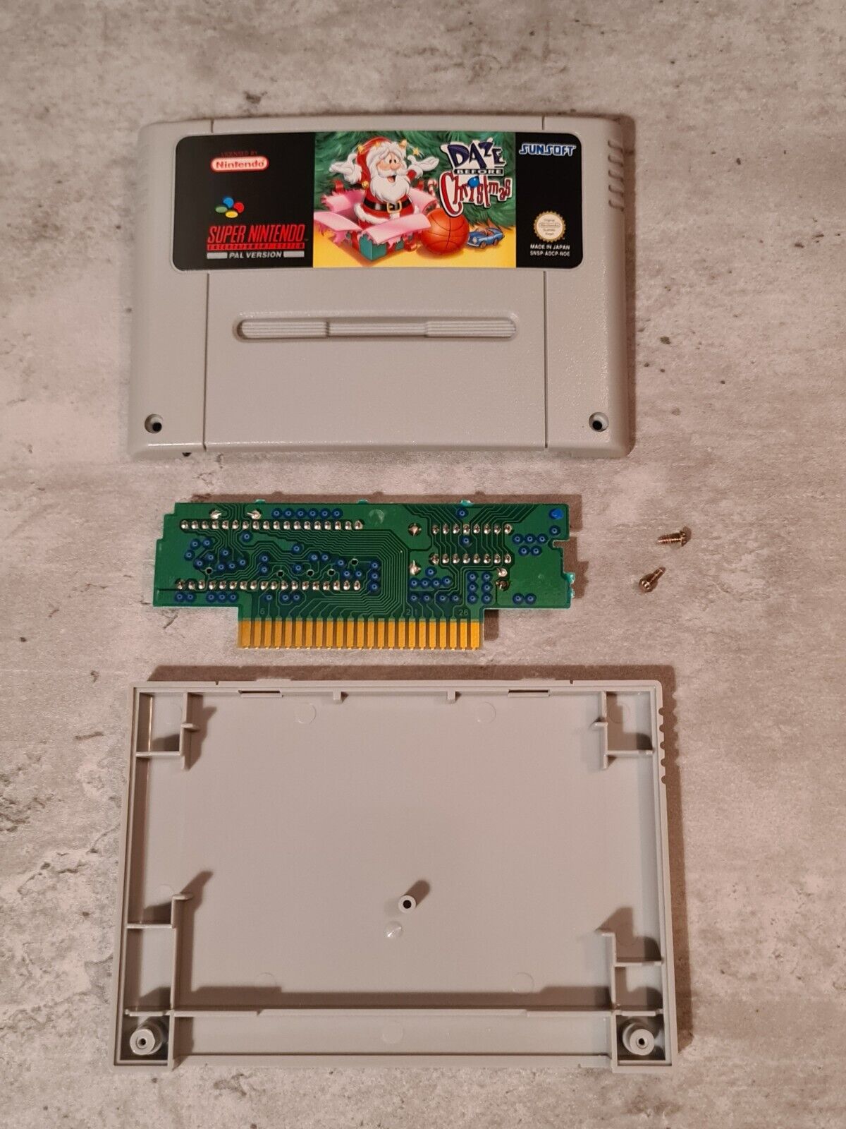SNES Super Nintendo Daze Before Christmas mit OVP und Anleitung NOE - T-Retro-Games