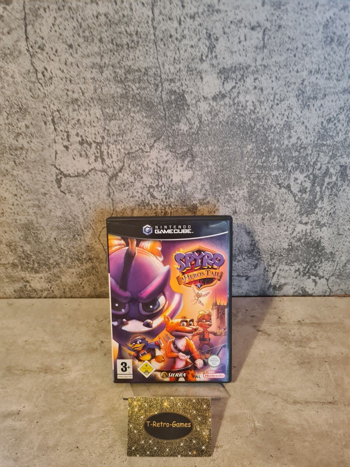 Nintendo GameCube Spyro A Hero's Tail mit OVP und Anleitung EUU - T-Retro-Games