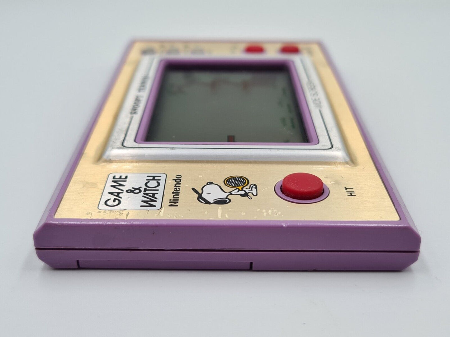 Nintendo Game & Watch Snoopy Tennis Konsole Console 1982 Wide Screen - T-Retro-Games