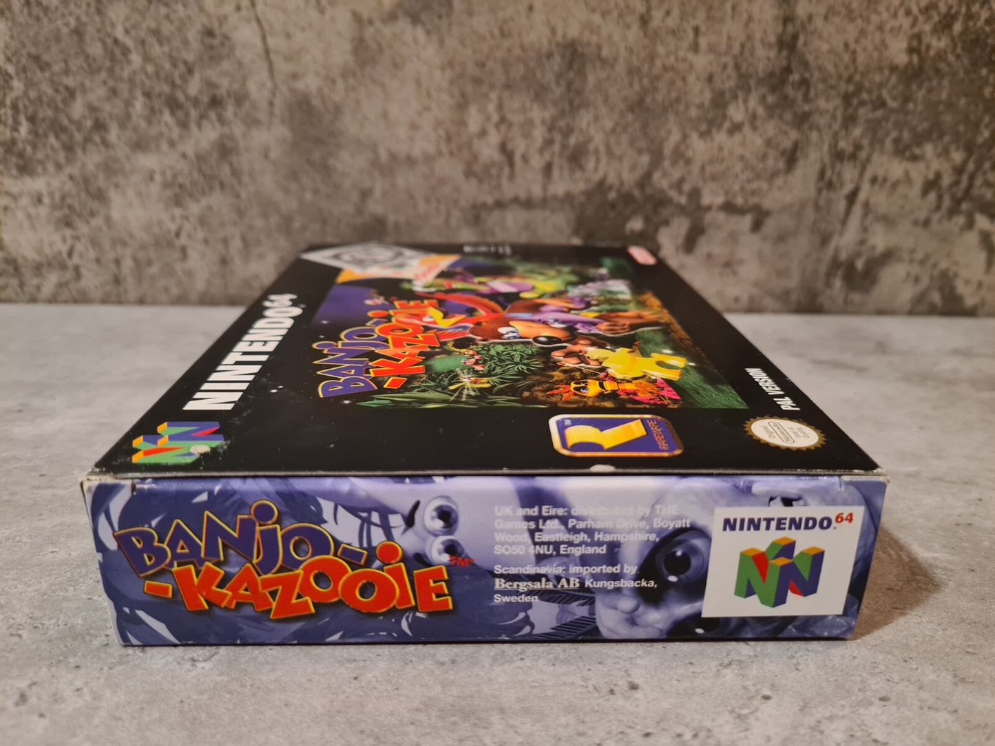N64 Nintendo 64 Banjo Kazooie mit OVP und Anleitung NUKV