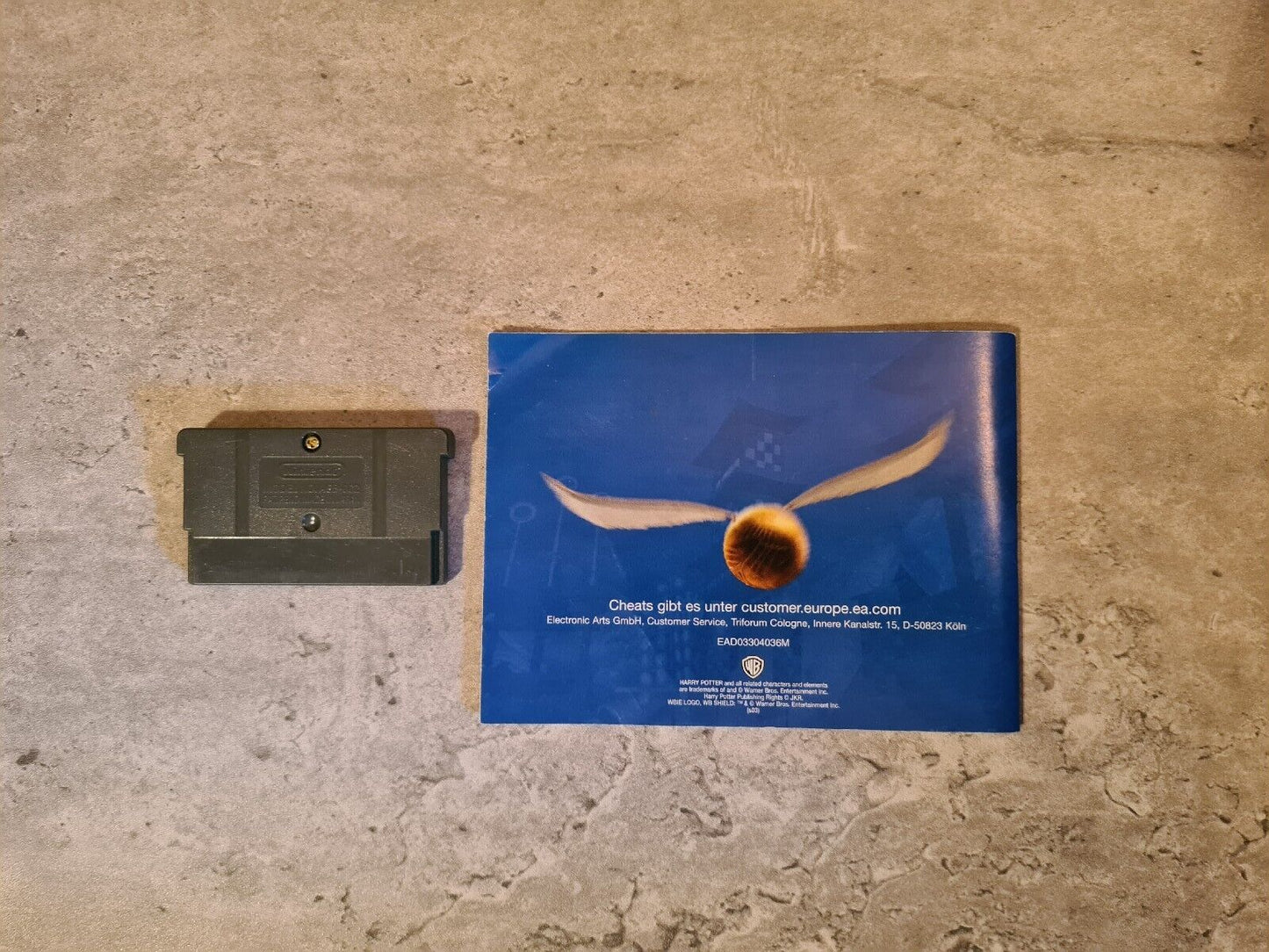 Gameboy Advance Harry Potter Quidditch Weltmeisterschaft + OVP und Anleitung NOE - T-Retro-Games
