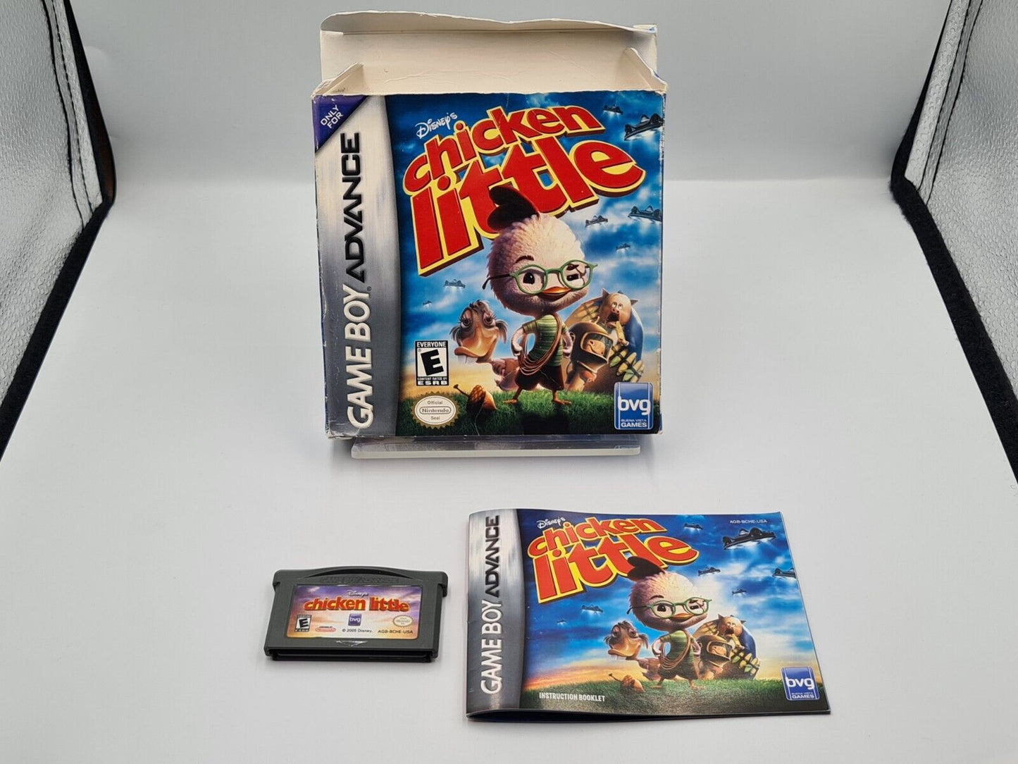 Nintendo Game Boy Advance Disney's Chicken Little mit OVP und Anleitung USA - T-Retro-Games