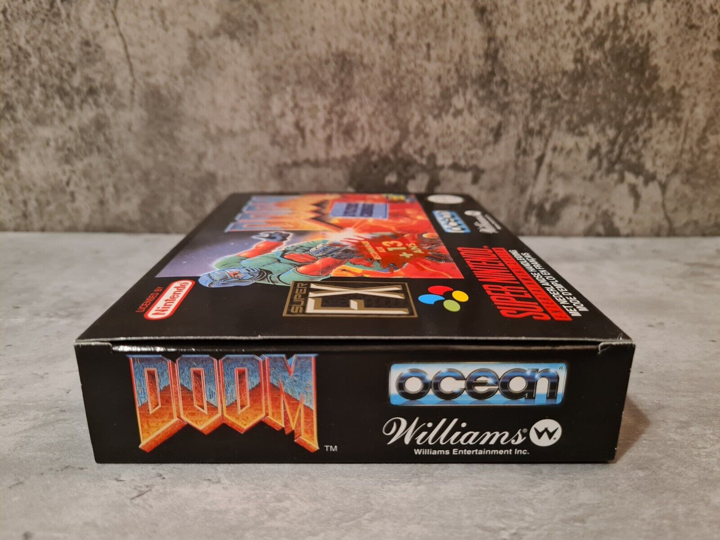 SNES Super Nintendo Doom FAH New Old Stock - T-Retro-Games