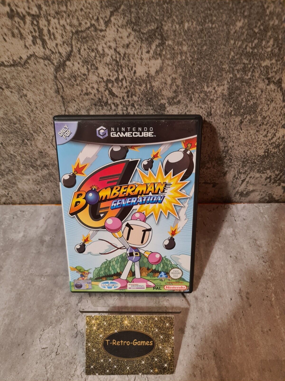 Nintendo GameCube Bomberman Generation mit OVP und Anleitung UKV - T-Retro-Games