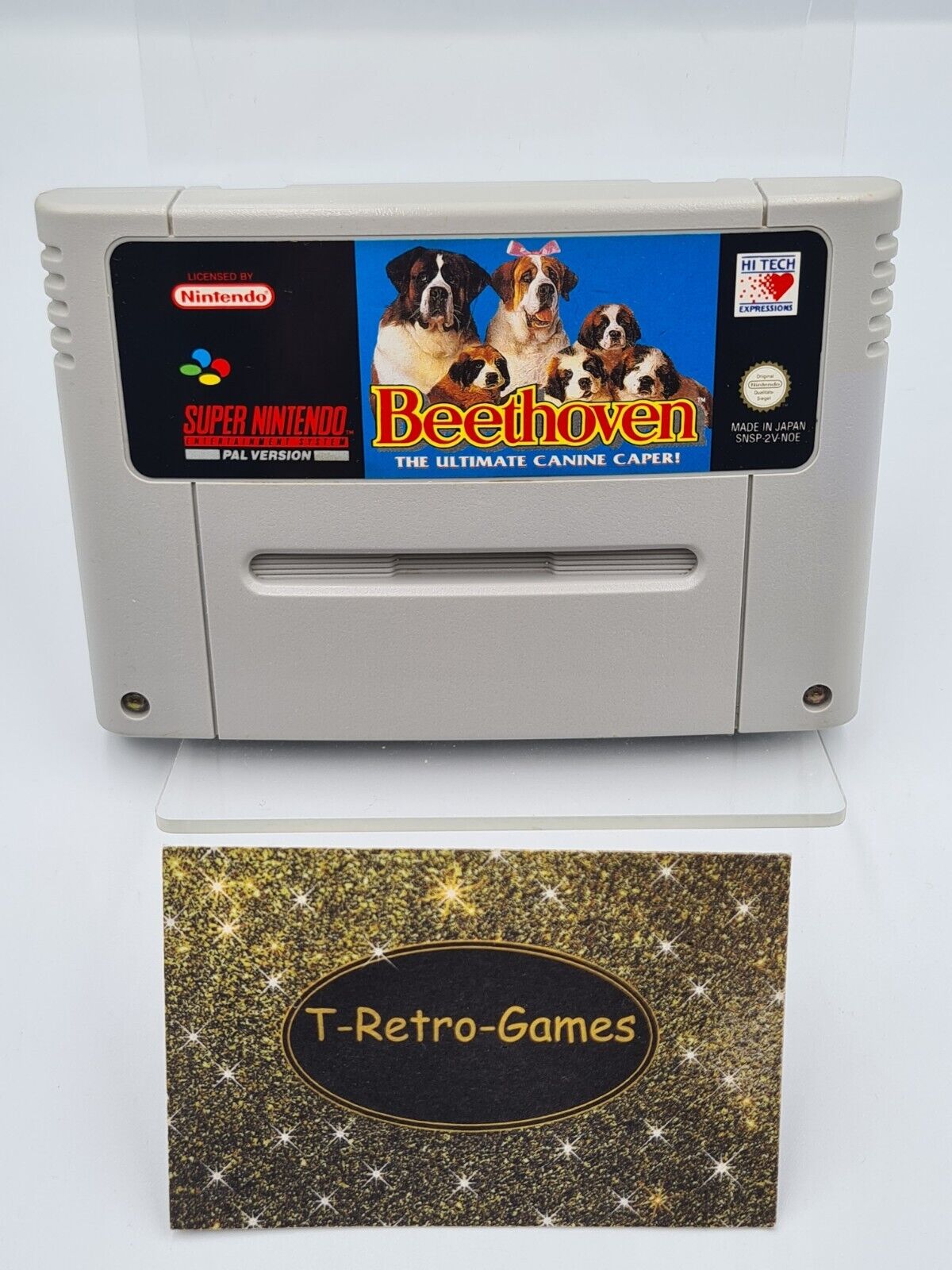 SNES Super Nintendo Beethoven The Ultimate Canine Caper! Modul NOE - T-Retro-Games