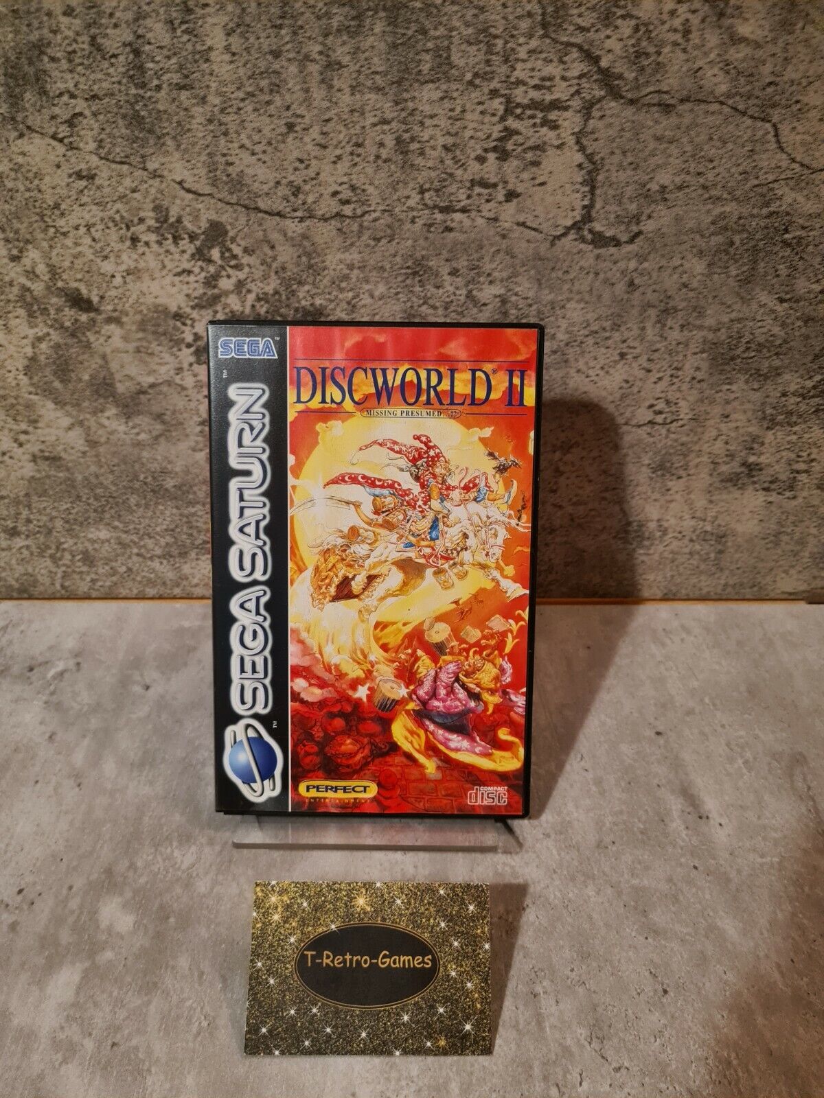 Sega Saturn Discworld II mit OVP und Anleitung Multi Language