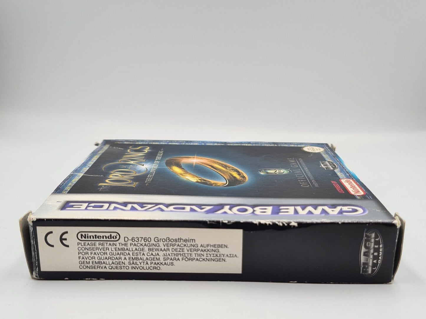 Nintendo Game Boy Advance The Lord of The Rings mit OVP und Anleitung EUR - T-Retro-Games