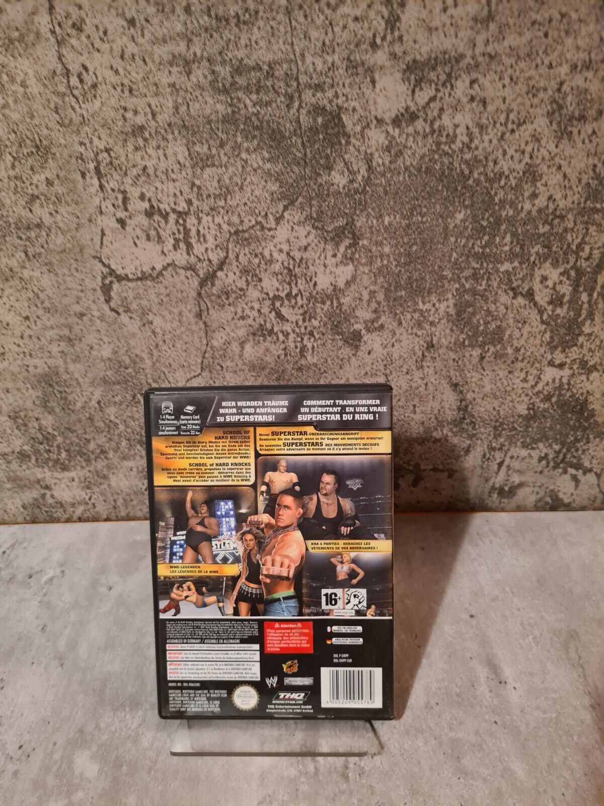 Nintendo GameCube WWF Day of Reckoning mit OVP NOE - T-Retro-Games