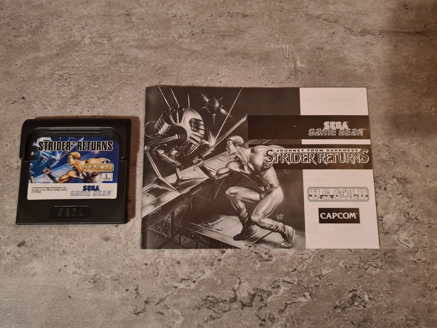 Sega Game Gear Strider Returns mit OVP und Anleitung Multi Language - T-Retro-Games