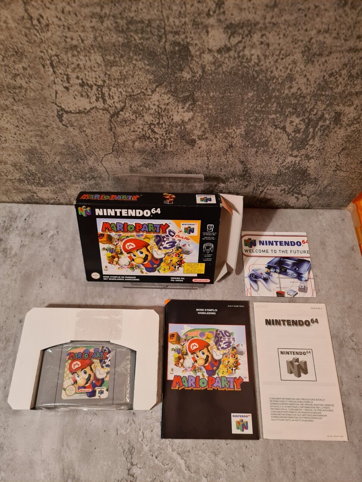 N64 Nintendo 64 Mario Party mit OVP und Anleitung FAH - T-Retro-Games
