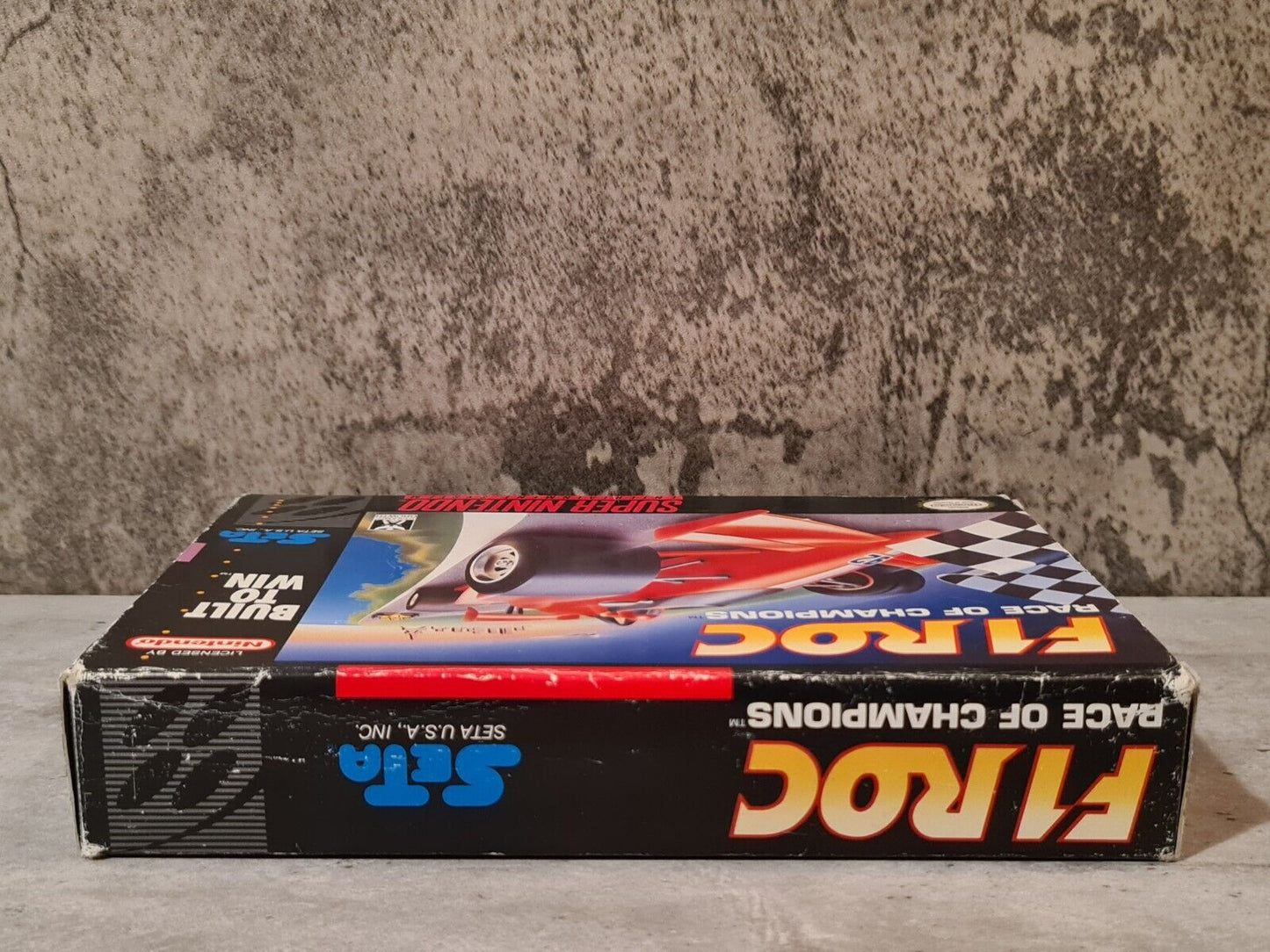 SNES Super Nintendo F1 ROC Race of Champions mit OVP und Anleitung NTSC-USA - T-Retro-Games