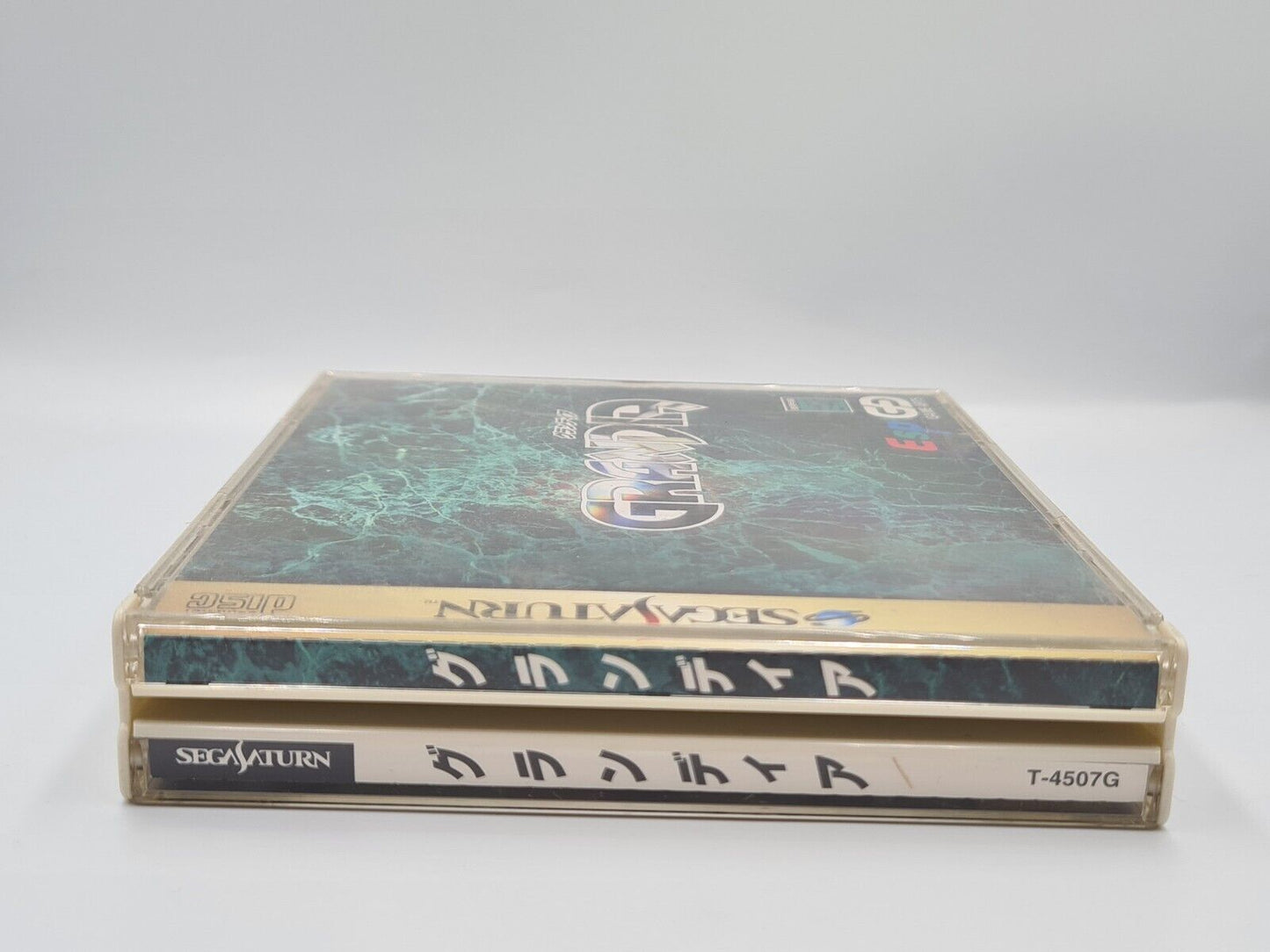 Sega Saturn Grandia mit OVP und Anleitung NTSC-J Japan 2 Discs - T-Retro-Games