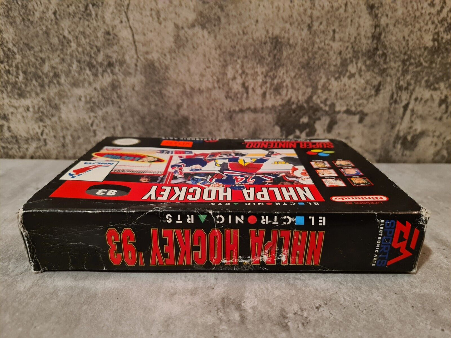 SNES Super Nintendo NHLPA Hockey 93 mit OVP und Anleitung NOE - T-Retro-Games