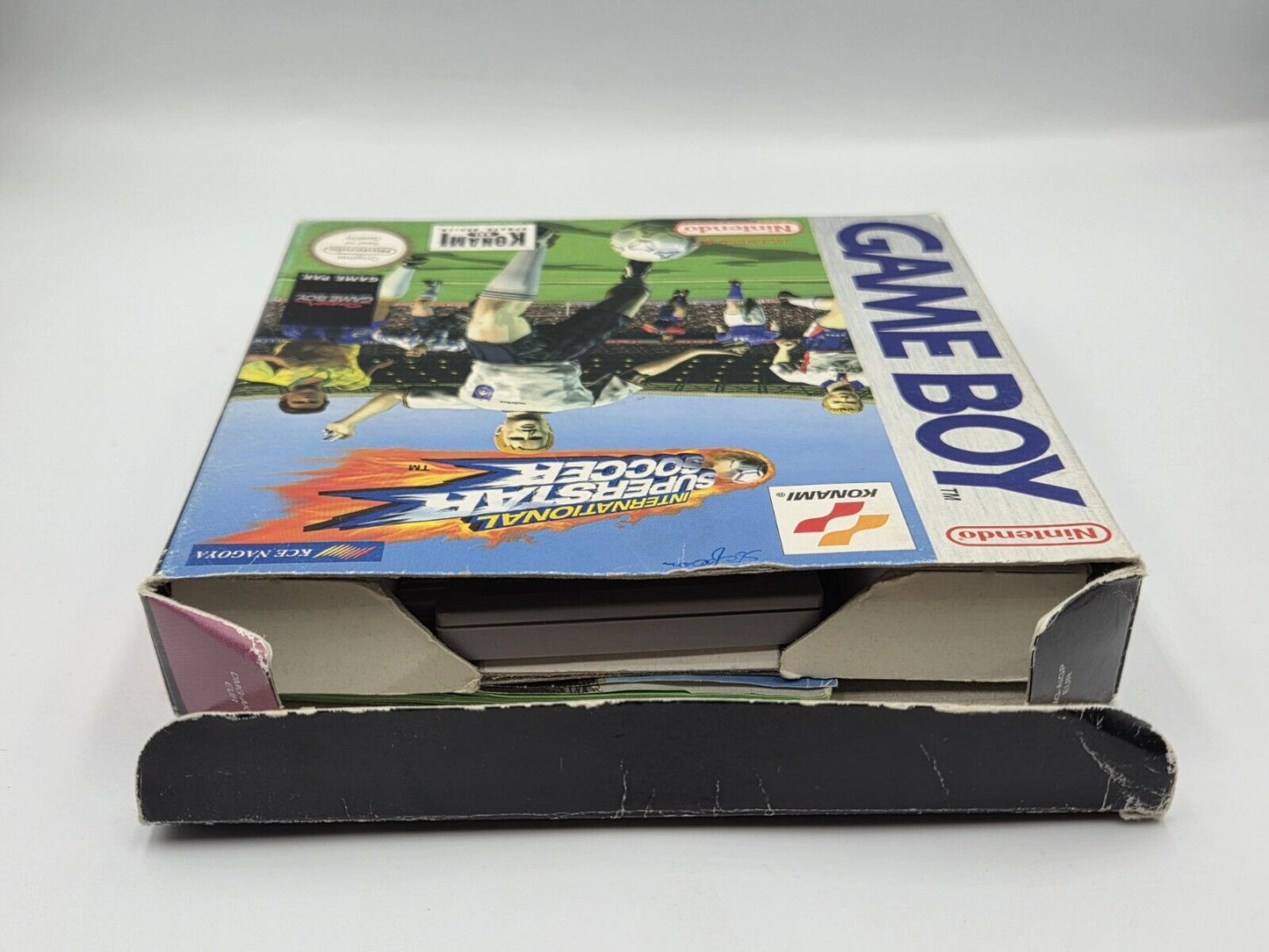 Nintendo Game Boy Classic International Superstar Soccer + OVP und Anleitung EUR - T-Retro-Games