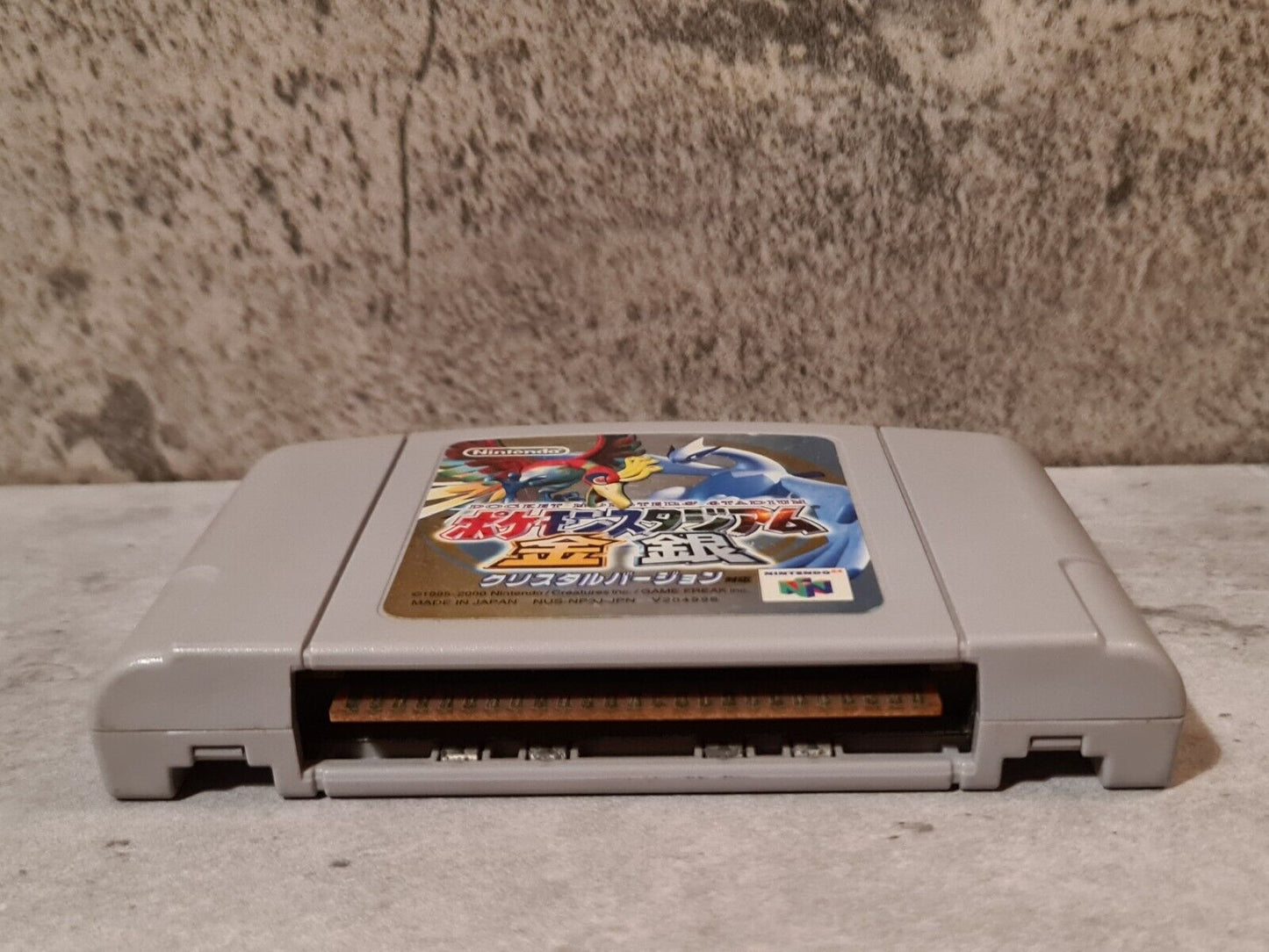 N64 Nintendo 64 NTSC-J Pocket Monsters Stadium Gold Silber Japan Modul - T-Retro-Games