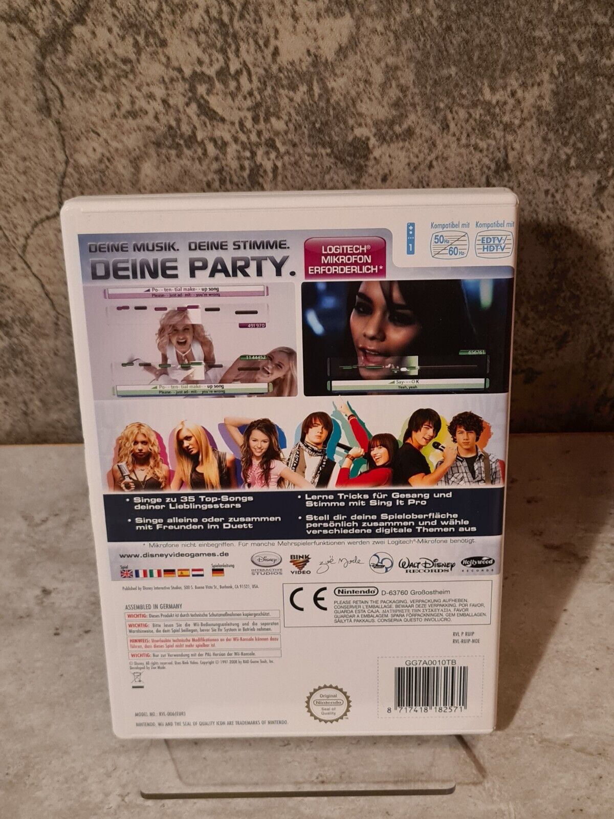 Nintendo Wii Spiel Disney Sing It mit OVP und Anleitung NOE - T-Retro-Games